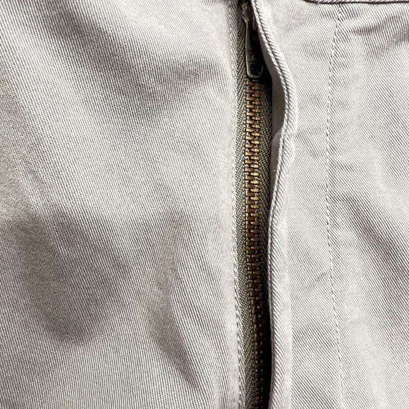 Bonobos Pants Mens 34x30 Gray Tailored Stretch Chino Straight Leg Flat Front - Picture 6 of 11